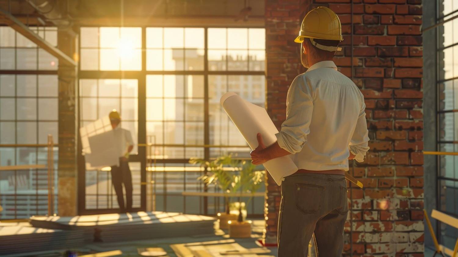 Interior construction project